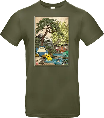 School of witchcraft and wizard woodblock - Standard T-Shirt
