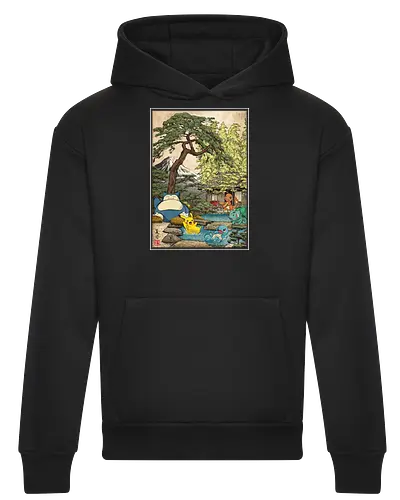 School of witchcraft and wizard woodblock - Heavyweight Hoodie