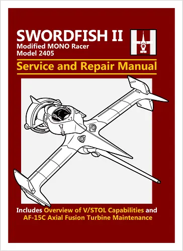 Modifizierter MONO Racer Weltraumjäger Technisches Servicehandbuch - Weltraumjäger technisches Handbuch, modifizierter MONO Racer, Haynes Parodie Anime Kunst, Vintage Raumschiff Design, Geek Weltraumjäger Druck, Anime technisches Handbuch Kunst, Weltraumjäger Shirt, axiale Fusionsturbine Design, Anime technisches Schiff Druck, Haynes Parodie Kunst, Anime Nerd Shirt, exklusives Weltraumjäger Design, Sci-Fi Schiff Druck, Premium Anime technische Kunst, Space Western Shirt - Kunstdruck