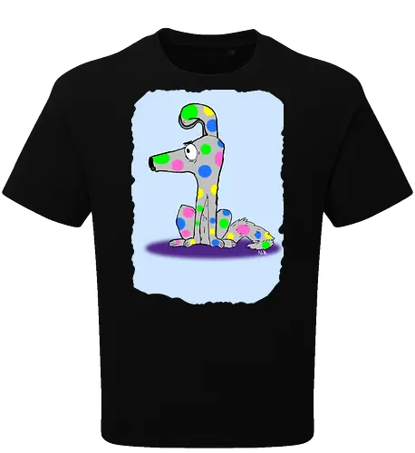 Bunter Hund - einfachso - Oversize T-Shirt