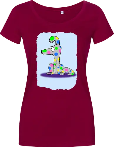 Bunter Hund - einfachso - Damen T-Shirt