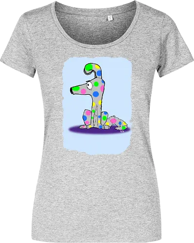 Bunter Hund - einfachso - Damen T-Shirt