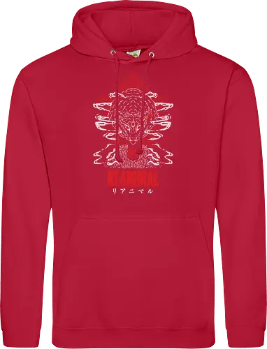 ANIMAL - SPOOKY, GAMER, GEEK, TARSIER, VIDEO GAME, TERROR, HORROR, LAMB, SHEEP, ANIMAL - Standard Hoodie