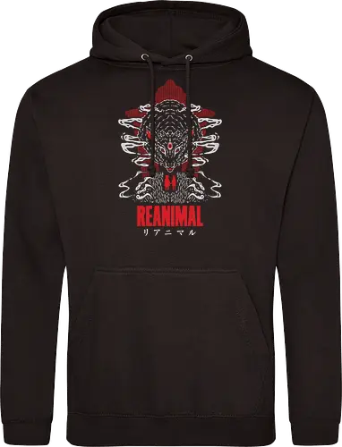 ANIMAL - SPOOKY, GAMER, GEEK, TARSIER, VIDEO GAME, TERROR, HORROR, LAMB, SHEEP, ANIMAL - Standard Hoodie