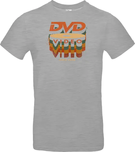 DVD Video 95 - Physical media, real media, dvd, cd, blu ray, digital code, real games, own game, own the game, 90s, 1995, gaming, gamergate - Standard T-Shirt