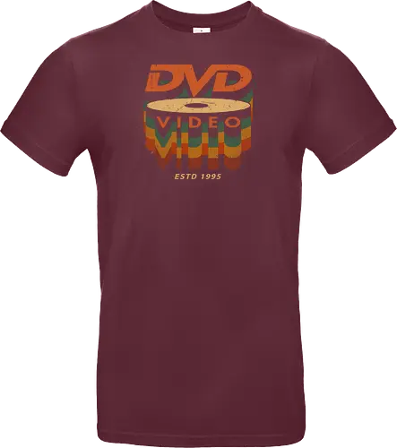 DVD Video 95 - Physical media, real media, dvd, cd, blu ray, digital code, real games, own game, own the game, 90s, 1995, gaming, gamergate - Standard T-Shirt
