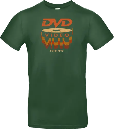 DVD Video 95 - Physical media, real media, dvd, cd, blu ray, digital code, real games, own game, own the game, 90s, 1995, gaming, gamergate - Standard T-Shirt