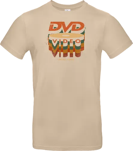 DVD Video 95 - Physical media, real media, dvd, cd, blu ray, digital code, real games, own game, own the game, 90s, 1995, gaming, gamergate - Standard T-Shirt
