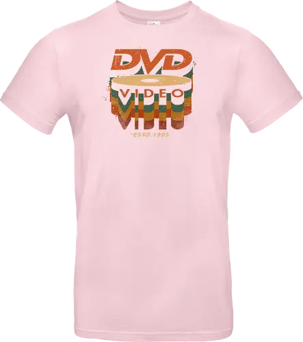 DVD Video 95 - Physical media, real media, dvd, cd, blu ray, digital code, real games, own game, own the game, 90s, 1995, gaming, gamergate - Standard T-Shirt