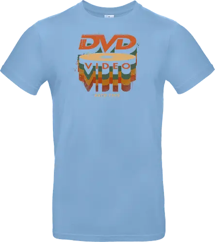 DVD Video 95 - Physical media, real media, dvd, cd, blu ray, digital code, real games, own game, own the game, 90s, 1995, gaming, gamergate - Standard T-Shirt