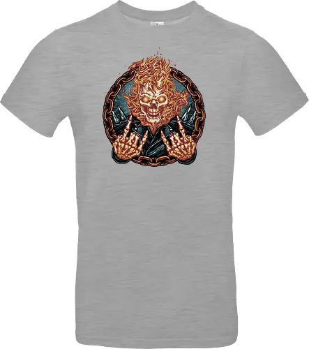 Rider from Hell - Comic, comics, comic book, antihero, movie, film, character, motorcyclist, Paranormal - Standard T-Shirt