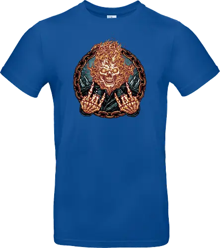 Rider from Hell - Comic, comics, comic book, antihero, movie, film, character, motorcyclist, Paranormal - Standard T-Shirt