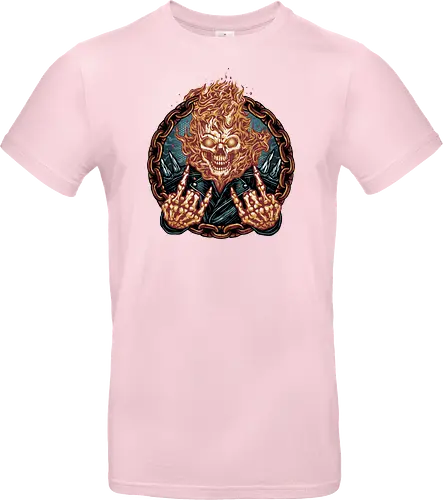 Rider from Hell - Comic, comics, comic book, antihero, movie, film, character, motorcyclist, Paranormal - Standard T-Shirt