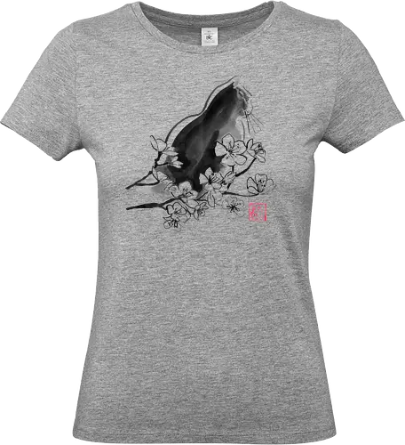 profil sakura cat - cat, sumie, japan - Standard T-Shirt (Frauen)
