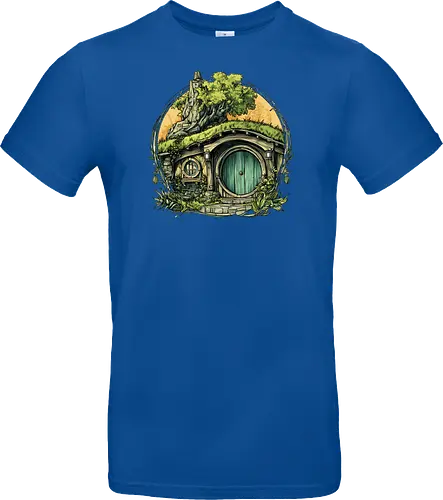 The Shire - lotr, hobbit, middle earth, bilbo, frodo baggins, Pen and Paper, green door, Wizard, fantasy novel, ttrpg gift, one ring, dark lord, sauron - Standard T-Shirt