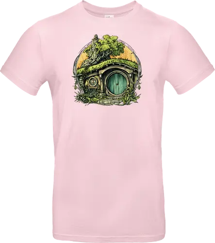 The Shire - lotr, hobbit, middle earth, bilbo, frodo baggins, Pen and Paper, green door, Wizard, fantasy novel, ttrpg gift, one ring, dark lord, sauron - Standard T-Shirt