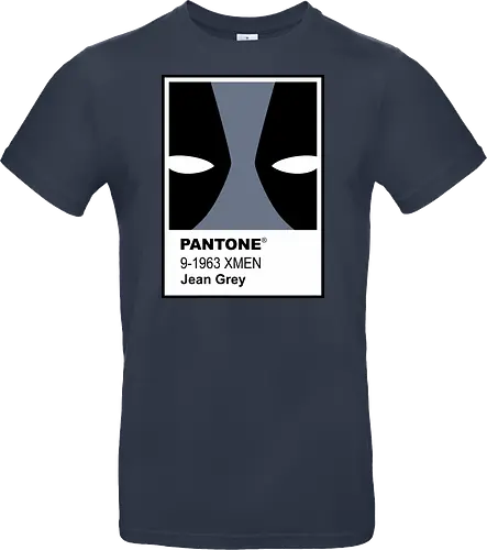 dead grey  - xmen, Antihero, superhero, mutant, cool, parody, pantone, colour, antihero, simple - Standard T-Shirt