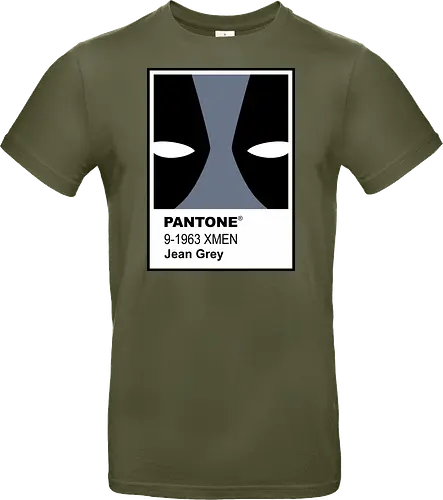 dead grey  - xmen, Antihero, superhero, mutant, cool, parody, pantone, colour, antihero, simple - Standard T-Shirt