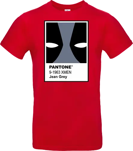 dead grey  - xmen, Antihero, superhero, mutant, cool, parody, pantone, colour, antihero, simple - Standard T-Shirt