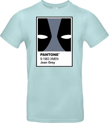 dead grey  - xmen, Antihero, superhero, mutant, cool, parody, pantone, colour, antihero, simple - Standard T-Shirt