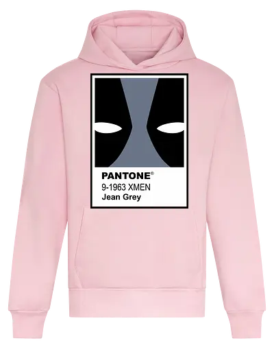 dead grey  - xmen, Antihero, superhero, mutant, cool, parody, pantone, colour, antihero, simple - Heavyweight Hoodie