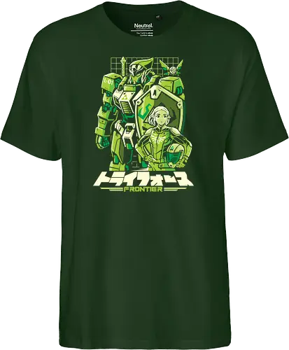 Triad frontier - Hero of Time, ganon, game, gaming, video game, anime, mecha, robot, gundam, mashup, japan, legend - Fairtrade T-Shirt