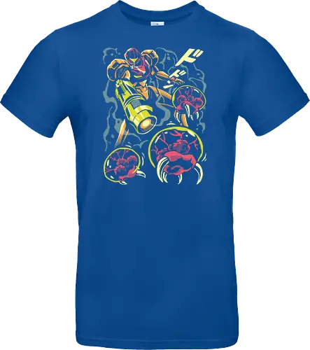 Larva swarm - Bounty Hunter, ridley, alien, space, scifi, game, gaming, video game, zebes, galaxy - Standard T-Shirt