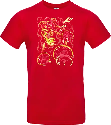 Larva swarm - Bounty Hunter, ridley, alien, space, scifi, game, gaming, video game, zebes, galaxy - Standard T-Shirt