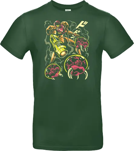 Larva swarm - Bounty Hunter, ridley, alien, space, scifi, game, gaming, video game, zebes, galaxy - Standard T-Shirt