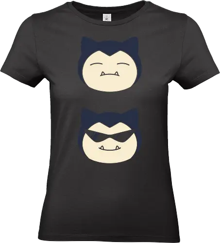 Sleepy to Swag: The Big Guy Glow-Up - Snorlax shirt, funny Pokemon merch, sleepy monster graphic tee, retro anime sunglasses, nostalgic gaming streetwear, lazy day aesthetic clothing, minimalist gamer fashion, Squirtle squad glasses design, cool pocket monster tee, funny otaku apparel - Standard T-Shirt (Frauen)