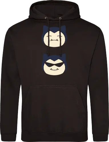 Sleepy to Swag: The Big Guy Glow-Up - Snorlax shirt, funny Pokemon merch, sleepy monster graphic tee, retro anime sunglasses, nostalgic gaming streetwear, lazy day aesthetic clothing, minimalist gamer fashion, Squirtle squad glasses design, cool pocket monster tee, funny otaku apparel - Standard Hoodie