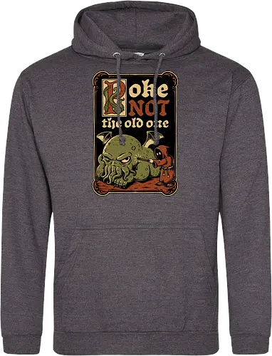 Medieval Poke Cthulhu - Medieval, Call Of Cthulhu, Cthulhu, Cthulhu Mythos, Hp Lovecraft, Lovecraftian, Lovecraft, H.p. Lovecraft, H P Lovecraft, Classic Horror, Horror, Horror Comedy, Horror Humor, Cosmic, Cosmic Horror, Fun, Funny, Poke, Tentacles, Tentacle, Fantasy, Adventure, Classic, Books, Book, Bookworm, Occultism, Cultist, Ritual, Sleep, Sleepy, Sleeping - Standard Hoodie