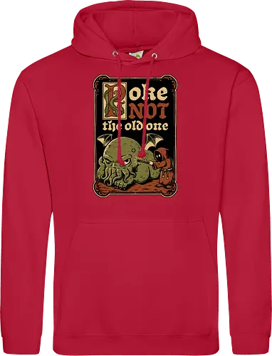 Medieval Poke Cthulhu - Medieval, Call Of Cthulhu, Cthulhu, Cthulhu Mythos, Hp Lovecraft, Lovecraftian, Lovecraft, H.p. Lovecraft, H P Lovecraft, Classic Horror, Horror, Horror Comedy, Horror Humor, Cosmic, Cosmic Horror, Fun, Funny, Poke, Tentacles, Tentacle, Fantasy, Adventure, Classic, Books, Book, Bookworm, Occultism, Cultist, Ritual, Sleep, Sleepy, Sleeping - Standard Hoodie