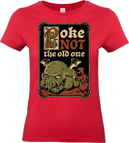 Medieval Poke Cthulhu - Medieval, Call Of Cthulhu, Cthulhu, Cthulhu Mythos, Hp Lovecraft, Lovecraftian, Lovecraft, H.p. Lovecraft, H P Lovecraft, Classic Horror, Horror, Horror Comedy, Horror Humor, Cosmic, Cosmic Horror, Fun, Funny, Poke, Tentacles, Tentacle, Fantasy, Adventure, Classic, Books, Book, Bookworm, Occultism, Cultist, Ritual, Sleep, Sleepy, Sleeping - Standard T-Shirt (Frauen)