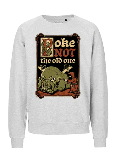 Medieval Poke Cthulhu - Medieval, Call Of Cthulhu, Cthulhu, Cthulhu Mythos, Hp Lovecraft, Lovecraftian, Lovecraft, H.p. Lovecraft, H P Lovecraft, Classic Horror, Horror, Horror Comedy, Horror Humor, Cosmic, Cosmic Horror, Fun, Funny, Poke, Tentacles, Tentacle, Fantasy, Adventure, Classic, Books, Book, Bookworm, Occultism, Cultist, Ritual, Sleep, Sleepy, Sleeping - Fairtrade Sweatshirt