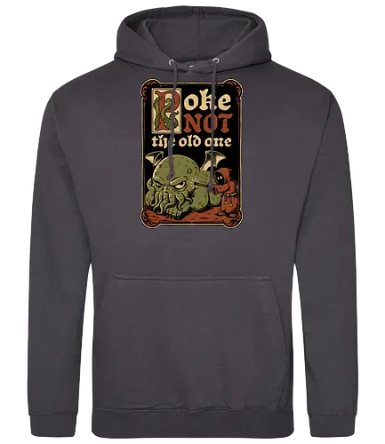 Medieval Poke Cthulhu - Medieval, Call Of Cthulhu, Cthulhu, Cthulhu Mythos, Hp Lovecraft, Lovecraftian, Lovecraft, H.p. Lovecraft, H P Lovecraft, Classic Horror, Horror, Horror Comedy, Horror Humor, Cosmic, Cosmic Horror, Fun, Funny, Poke, Tentacles, Tentacle, Fantasy, Adventure, Classic, Books, Book, Bookworm, Occultism, Cultist, Ritual, Sleep, Sleepy, Sleeping - Standard Hoodie