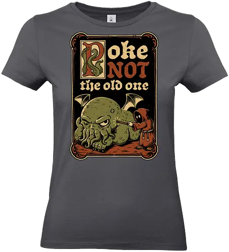 Medieval Poke Cthulhu - Medieval, Call Of Cthulhu, Cthulhu, Cthulhu Mythos, Hp Lovecraft, Lovecraftian, Lovecraft, H.p. Lovecraft, H P Lovecraft, Classic Horror, Horror, Horror Comedy, Horror Humor, Cosmic, Cosmic Horror, Fun, Funny, Poke, Tentacles, Tentacle, Fantasy, Adventure, Classic, Books, Book, Bookworm, Occultism, Cultist, Ritual, Sleep, Sleepy, Sleeping - Standard T-Shirt (Frauen)