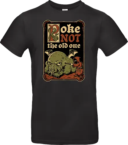 Medieval Poke Cthulhu - Medieval, Call Of Cthulhu, Cthulhu, Cthulhu Mythos, Hp Lovecraft, Lovecraftian, Lovecraft, H.p. Lovecraft, H P Lovecraft, Classic Horror, Horror, Horror Comedy, Horror Humor, Cosmic, Cosmic Horror, Fun, Funny, Poke, Tentacles, Tentacle, Fantasy, Adventure, Classic, Books, Book, Bookworm, Occultism, Cultist, Ritual, Sleep, Sleepy, Sleeping - Standard T-Shirt