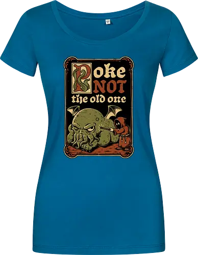 Medieval Poke Cthulhu - Medieval, Call Of Cthulhu, Cthulhu, Cthulhu Mythos, Hp Lovecraft, Lovecraftian, Lovecraft, H.p. Lovecraft, H P Lovecraft, Classic Horror, Horror, Horror Comedy, Horror Humor, Cosmic, Cosmic Horror, Fun, Funny, Poke, Tentacles, Tentacle, Fantasy, Adventure, Classic, Books, Book, Bookworm, Occultism, Cultist, Ritual, Sleep, Sleepy, Sleeping - Damen T-Shirt