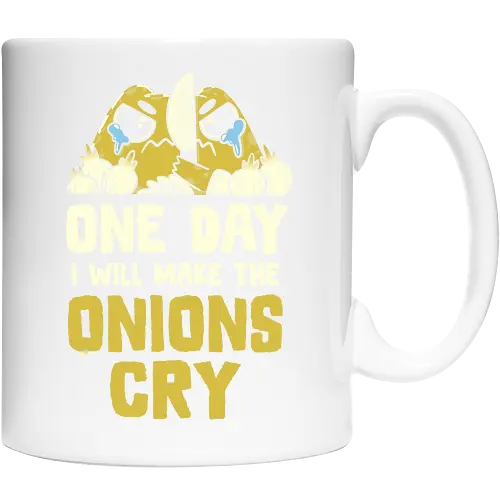 The Onions Will Cry - Keramiktasse