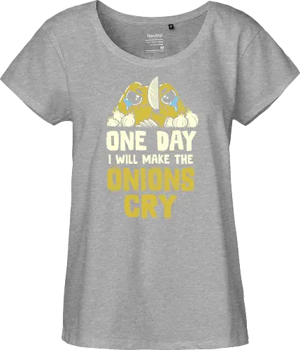 The Onions Will Cry - Fairtrade Girl Shirt
