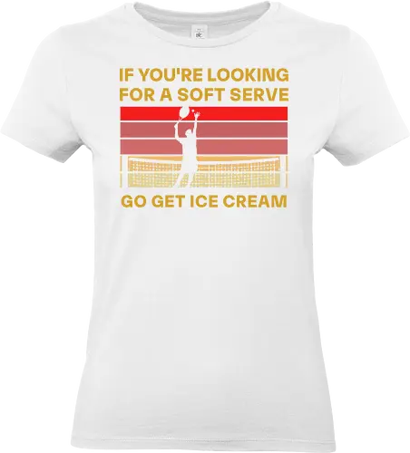 Funny Tennis Quote Vintage Retro Player Humor - Standard T-Shirt (Frauen)