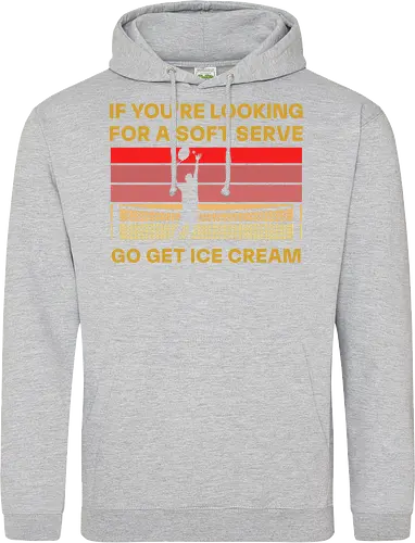Funny Tennis Quote Vintage Retro Player Humor - Standard Hoodie
