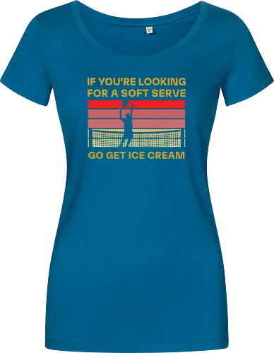 Funny Tennis Quote Vintage Retro Player Humor - Damen T-Shirt