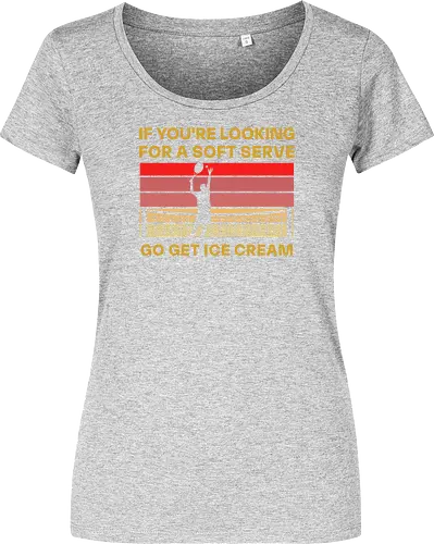 Funny Tennis Quote Vintage Retro Player Humor - Damen T-Shirt