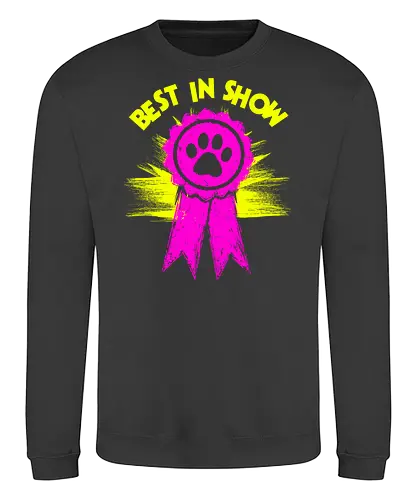 Best in Show - Princess Donut - Champion, ribbon, Persian cat, royal court, princess donut, Queen Anne chonk - Sweatshirt