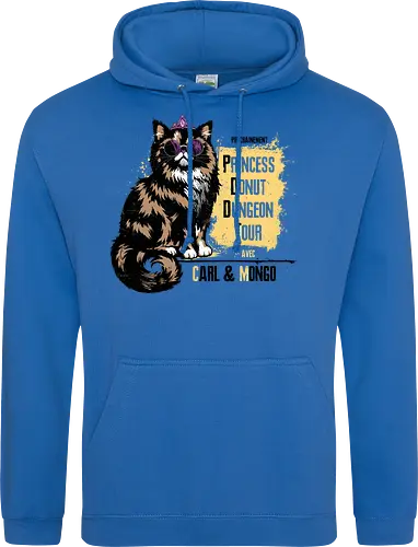 Princess Tour - dcc, mongo, litrpg, crawlers, Dungeon, Carl, princess, donut - Standard Hoodie