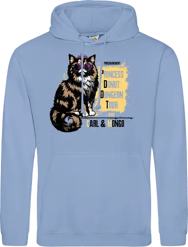 Princess Tour - dcc, mongo, litrpg, crawlers, Dungeon, Carl, princess, donut - Standard Hoodie