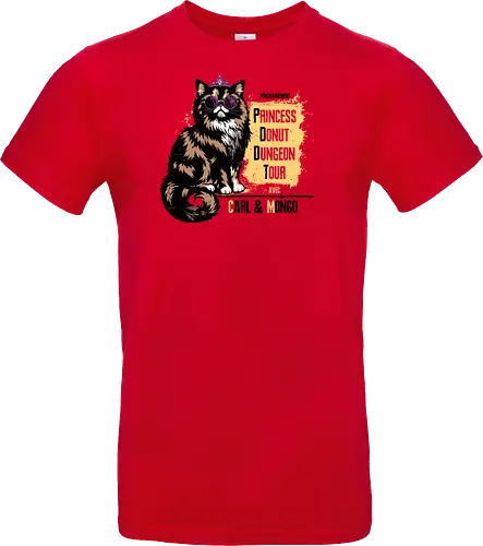 Princess Tour - dcc, mongo, litrpg, crawlers, Dungeon, Carl, princess, donut - Standard T-Shirt