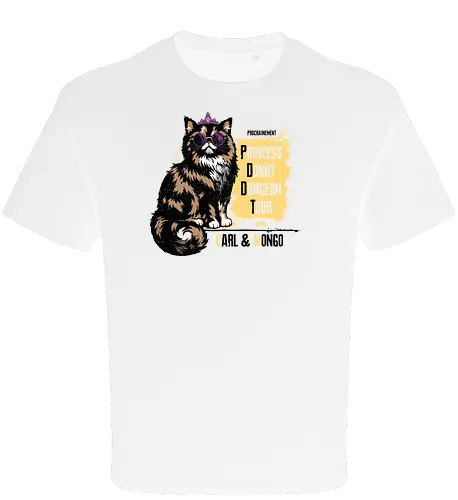 Princess Tour - dcc, mongo, litrpg, crawlers, Dungeon, Carl, princess, donut - Oversize T-Shirt